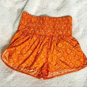 NWOT FP Movement The Way Home Logo Printed Shorts Size S